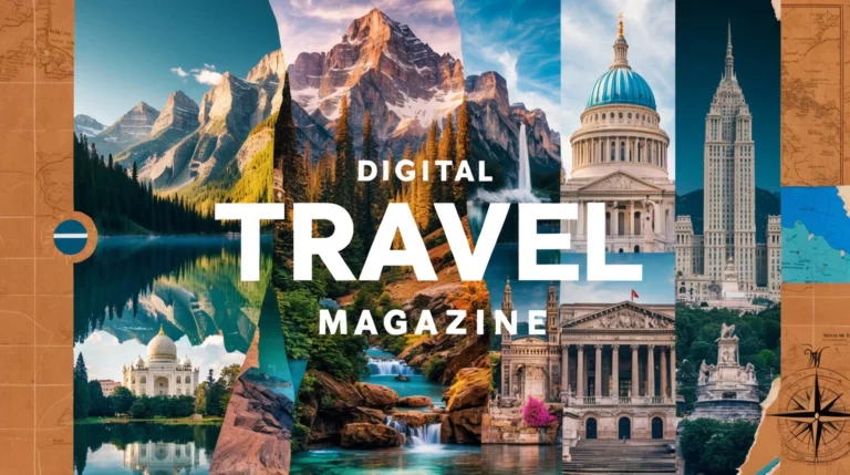 Collage Digital Travel Magazine